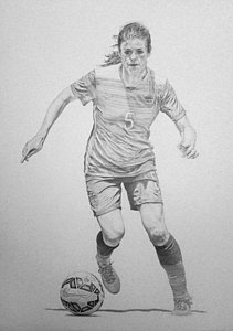 211x300 Soccer Drawings - Soccer Drawings