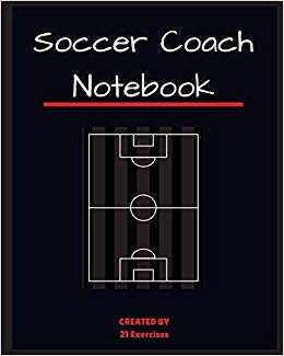 260x325 soccer coach notebook soccer field drawing + notepad pages - Soccer Field Drawing