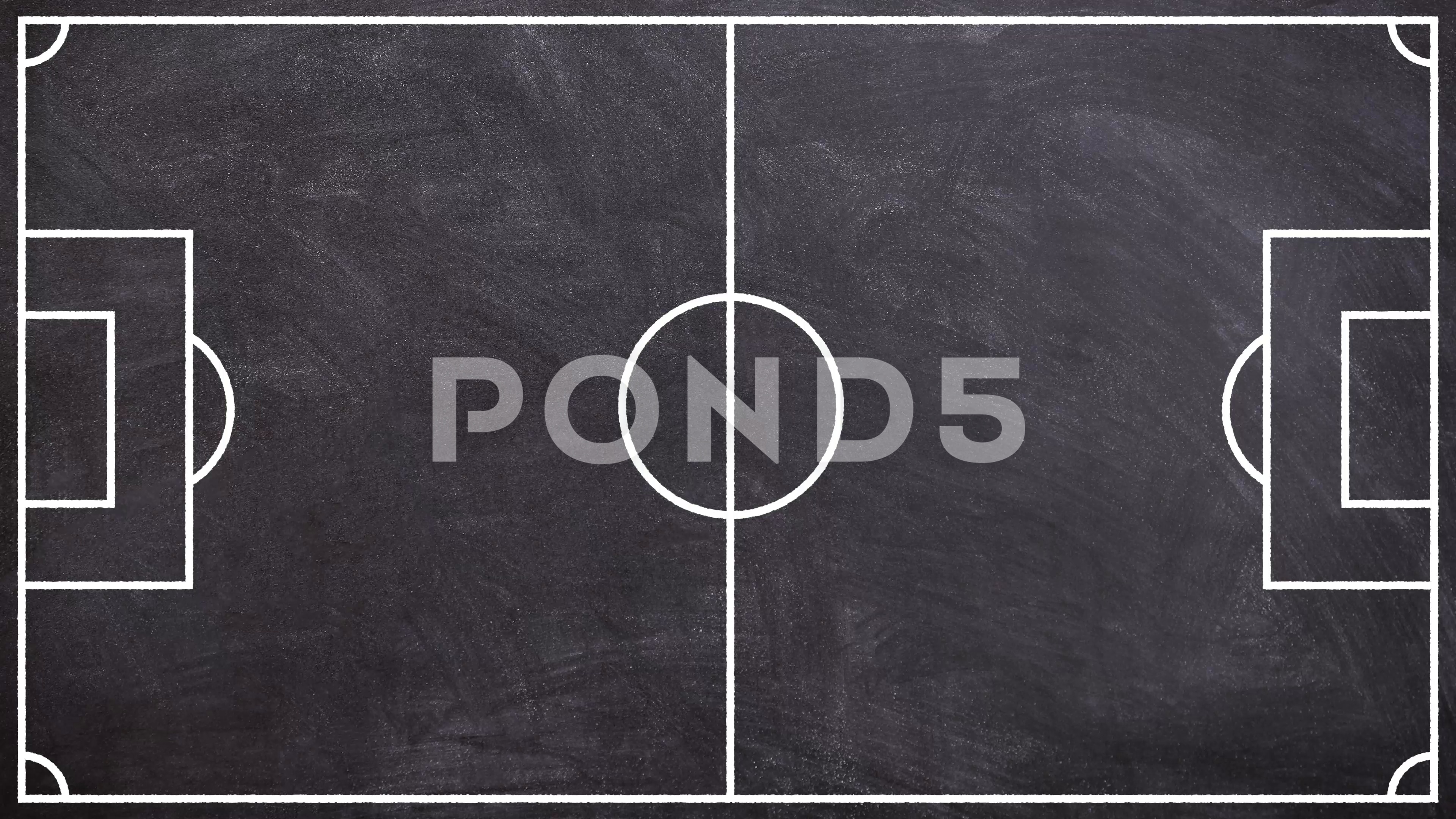 3840x2160 soccer field drawing on a blackboard hi res - Soccer Field Drawing