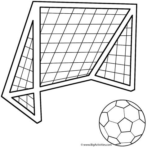 How To Draw A Soccer Goal Free Vector N Clip Art