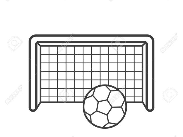 640x480 soccer goal drawing - Soccer Goal Drawing