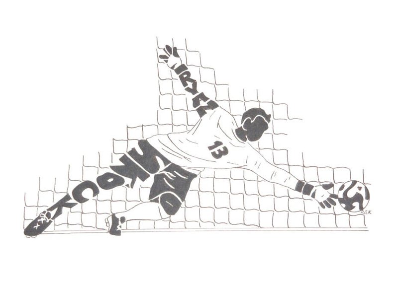 794x568 men's soccer goalie silhouette etsy - Soccer Goalie Drawing
