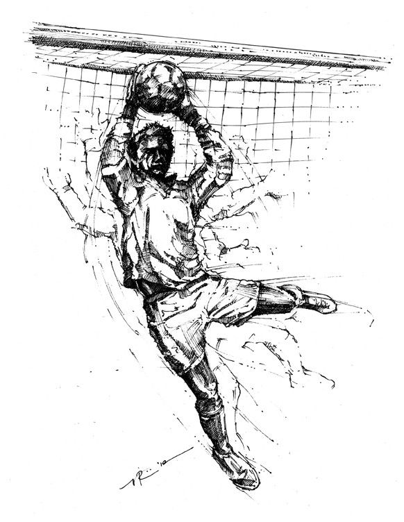 Soccer Goalie Drawing at Explore collection of