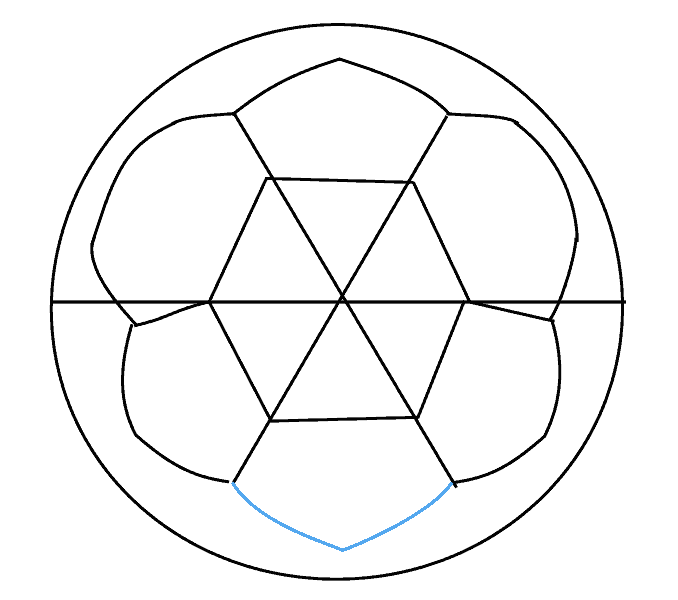 678x600 Fish Football Or Soccer Freeuse Library Or Line Drawing - Soccer Line Drawing