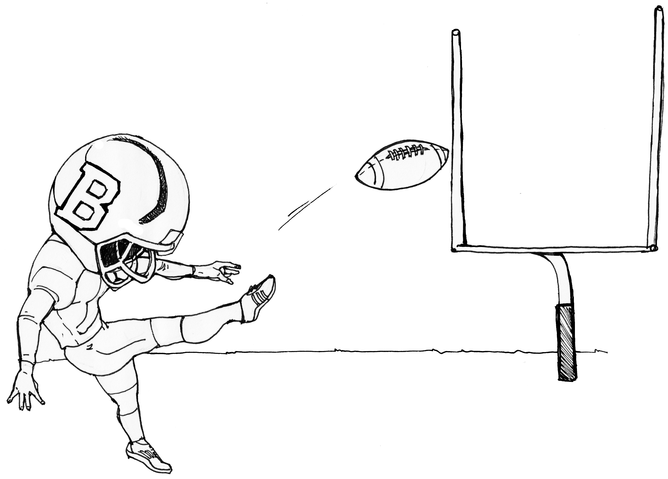 2598x1864 jv soccer player turns football hero the bowdoin orient - Soccer Line Drawing