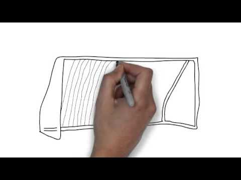 480x360 Soccer Goal Drawing - Soccer Net Drawing