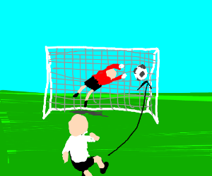 300x250 Soccer Goal Drawing - Soccer Net Drawing