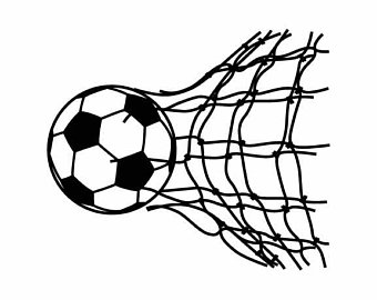 340x270 soccer net clipart etsy - Soccer Net Drawing