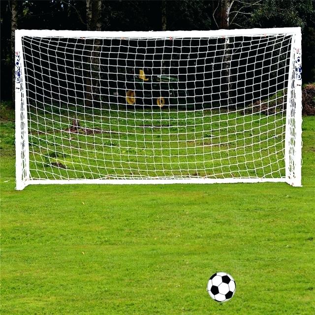 640x640 x full size soccer net polyethylene twine goal white drawing - Soccer Net Drawing
