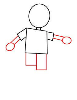 250x325 Drawing A Soccer Cartoon Player - Soccer Player Drawing