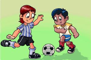 300x200 How To Draw Soccer Players - Soccer Player Drawing