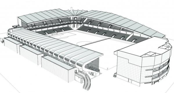 600x323 kv mechelen present stadium redevelopment plans - Soccer Stadium Drawing