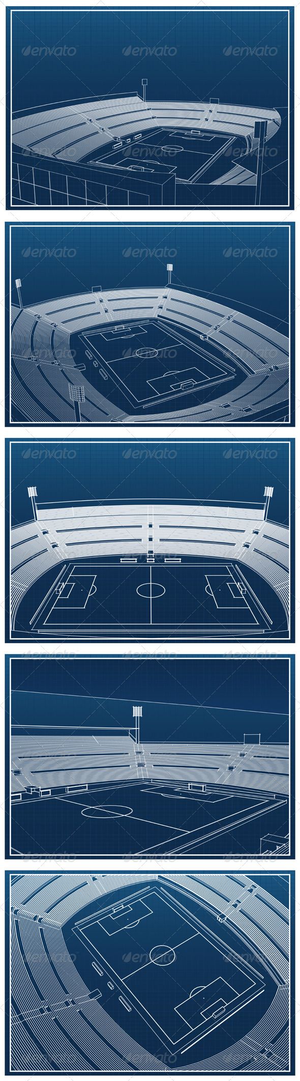 590x2125 vector soccer stadium, football stadiums - Soccer Stadium Drawing