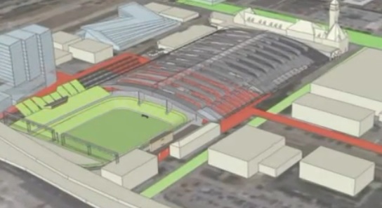 544x297 st louis architecture firm unveils plans for an mls stadium south - Soccer Stadium Drawing