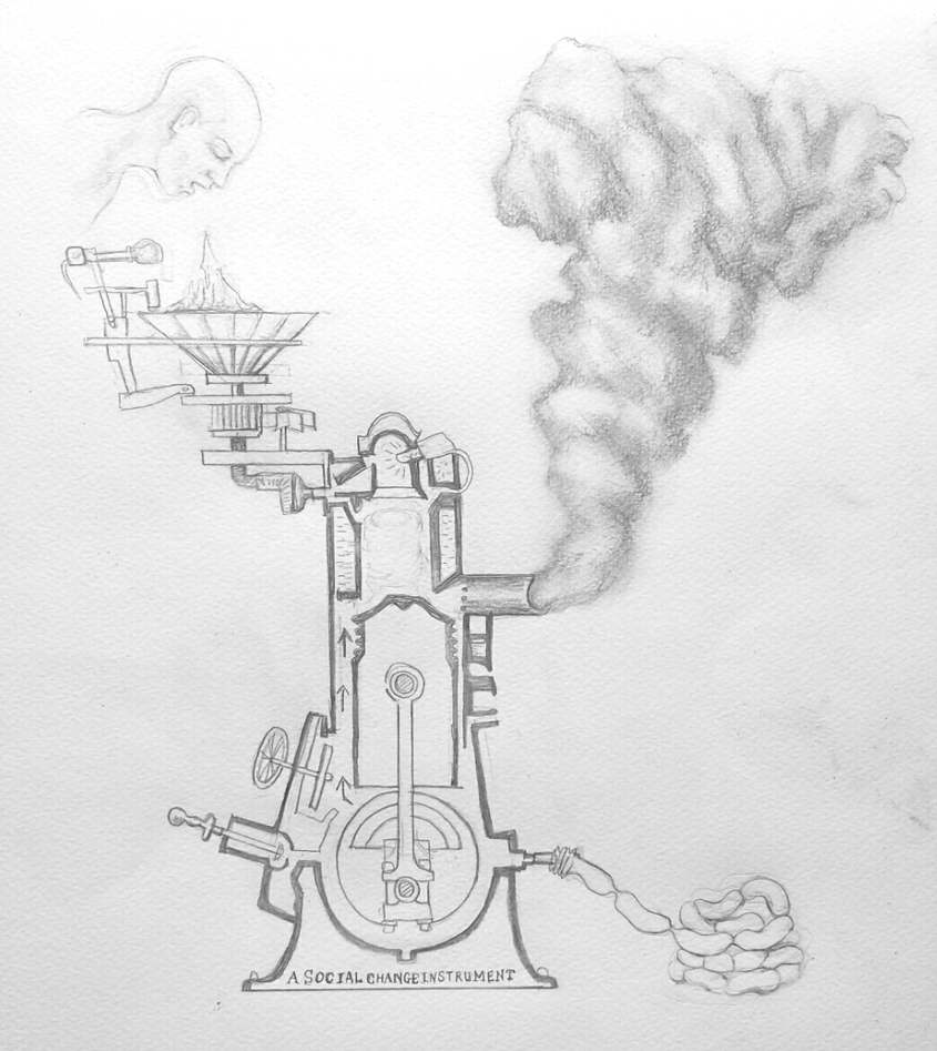 845x947 Art As An Instrument For Social Change Creative People And Places - Social Drawing