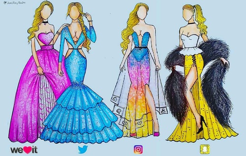 500x317 social media discovered - Social Media Dresses Drawings