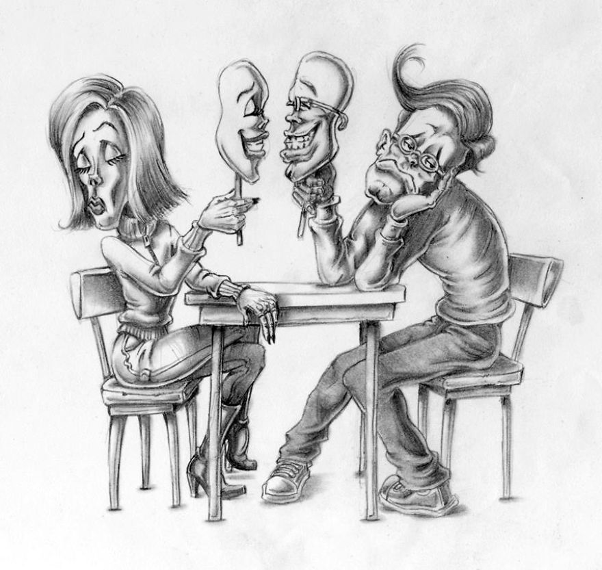 880x833 these drawings are an incredible reflection of what's wrong - Society Drawing