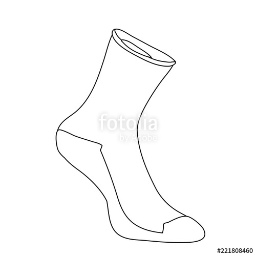 Sock Drawing at PaintingValley.com | Explore collection of Sock Drawing