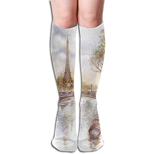 522x522 socks drawing art eiffel cool womens stocking - Sock Drawing