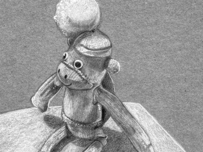 400x300 Sock Monkey Drawing - Sock Monkey Drawing