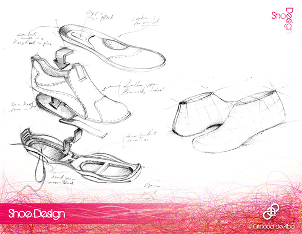 600x464 Shoe Design On Behance - Sock Technical Drawing