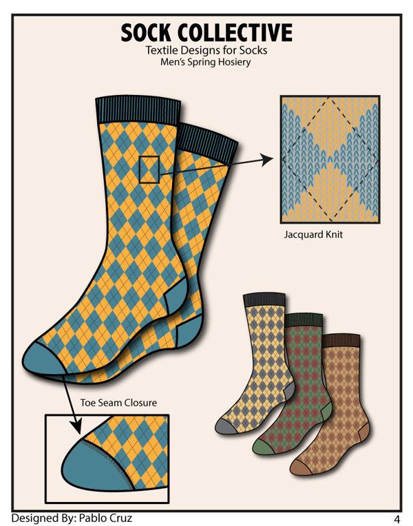 Sock Technical Drawing at Explore collection of