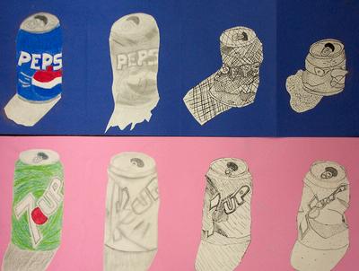 400x302 Waunakee Community School District - Soda Can Drawing