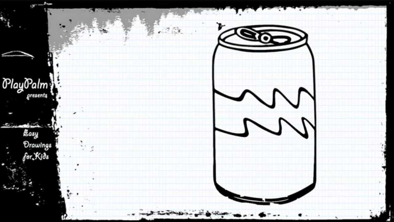 1280x720 how to draw soda can - Soda Drawing