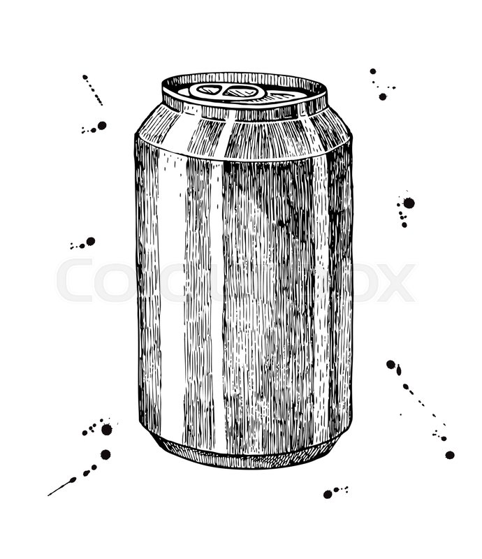 690x800 vector soda drawing hand drawn soda stock vector colourbox - Soda Drawing