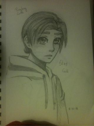 320x427 liked drawings - Sodapop Curtis Drawing