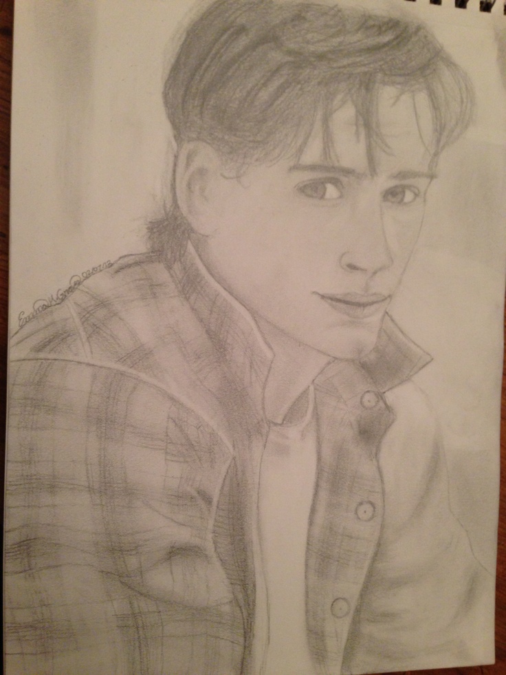 736x981 pictures of sodapop curtis drawing - Sodapop Curtis Drawing