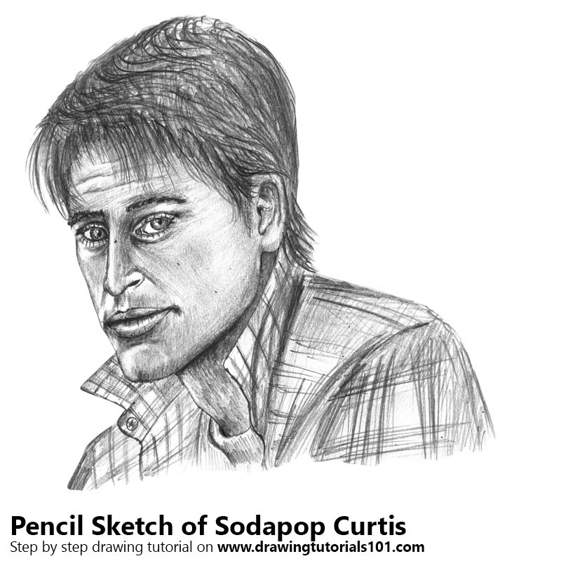 800x800 sodapop curtis from the outsiders pencil drawing - Sodapop Curtis Drawing