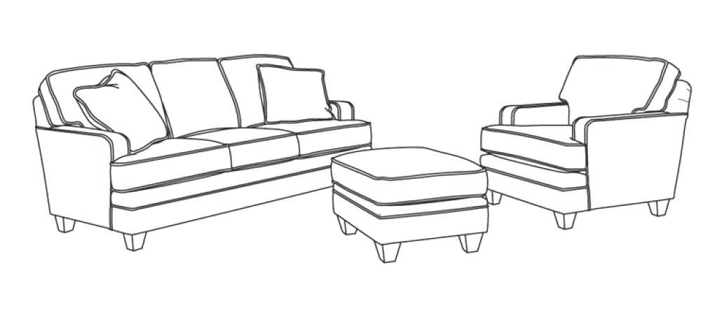 1000x464 drawing of a couch pieces shown sofa drawing couch - Sofa Drawing