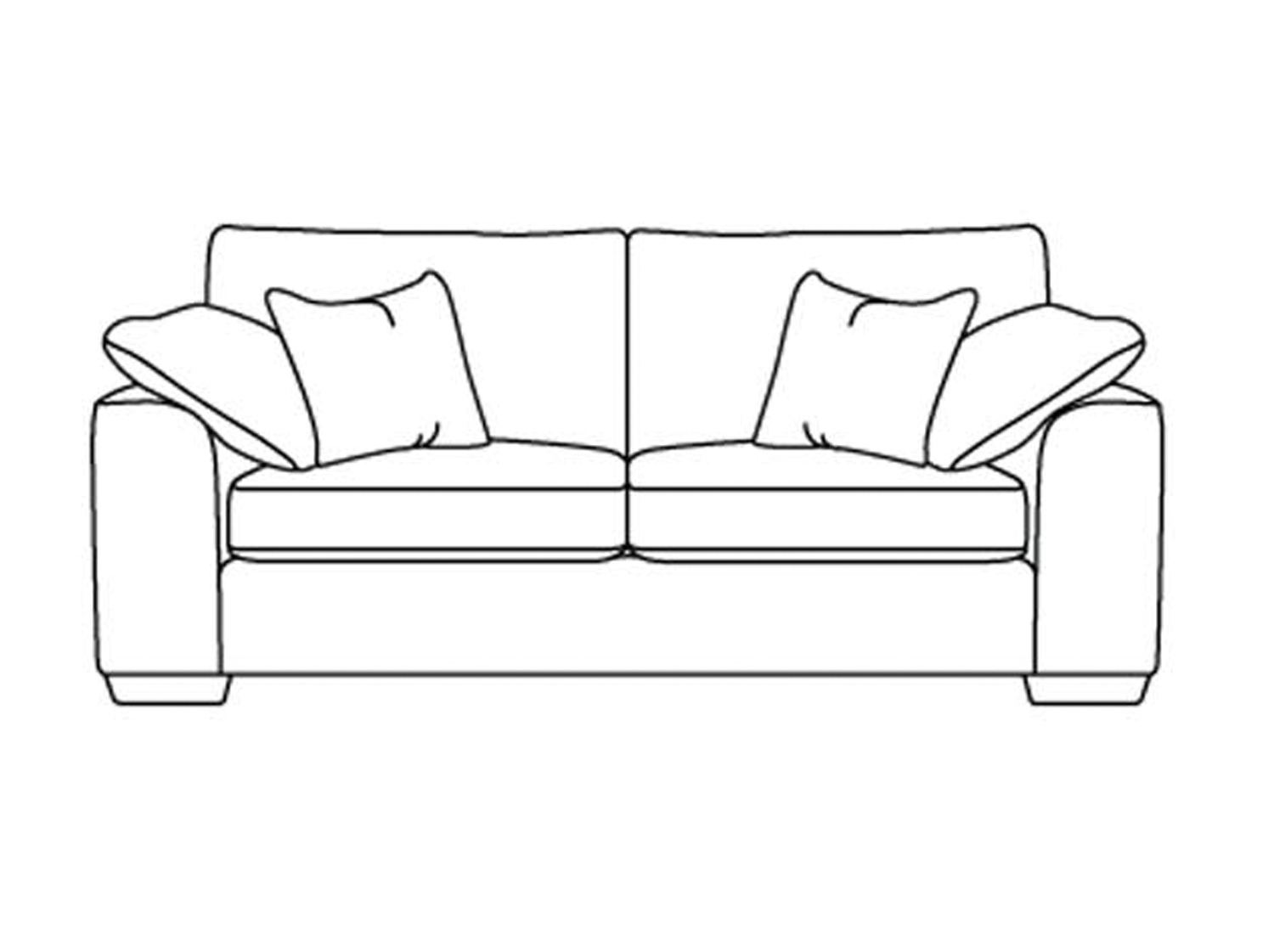 Couch Sofa Drawing