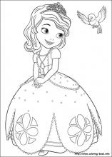 157x220 sofia the first coloring pages on coloring - Sofia Drawing