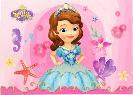 450x320 disney sofia the first, sketch pad, drawing paper, pink, x - Sofia Drawing