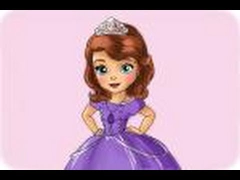 480x360 how to draw sofia from sofia the first - Sofia The First Drawing
