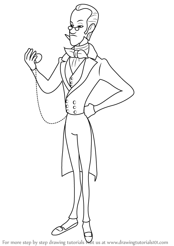 598x844 learn how to draw baileywick from sofia the first - Sofia The First Drawing