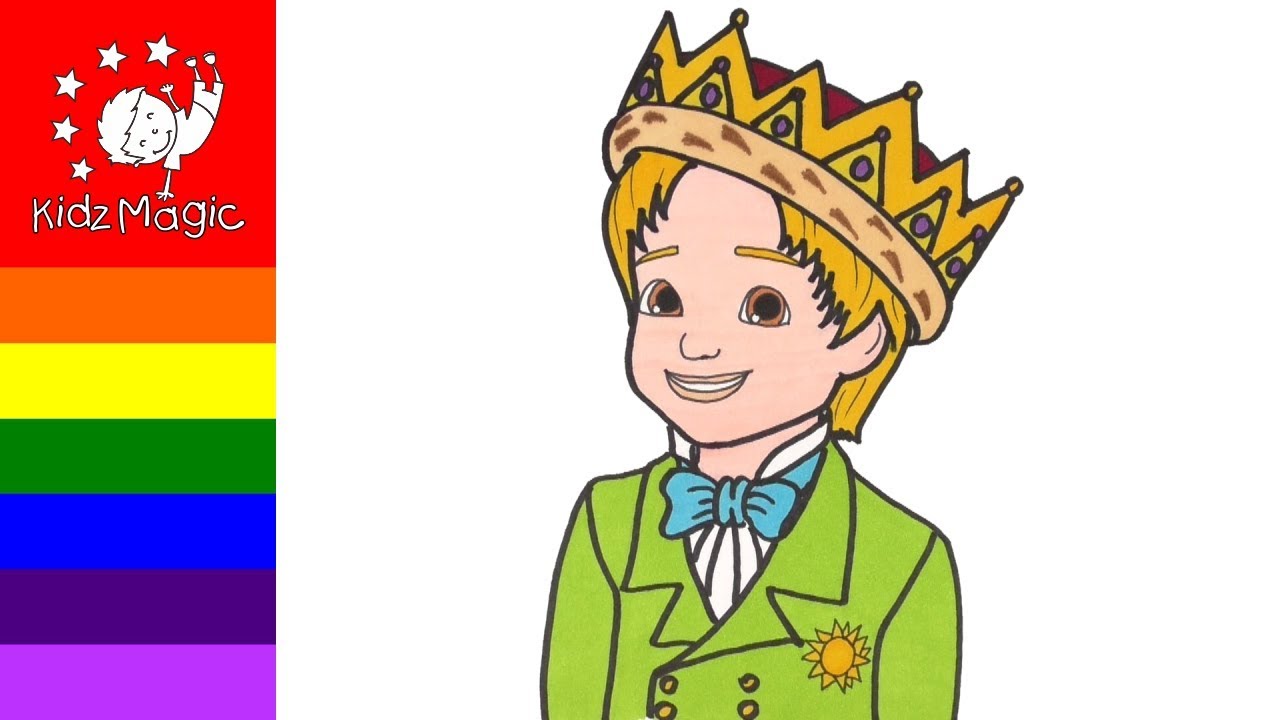 1280x720 Sofia Coloring Pages Drawing And Coloring Prince James - Sofia The First Drawing