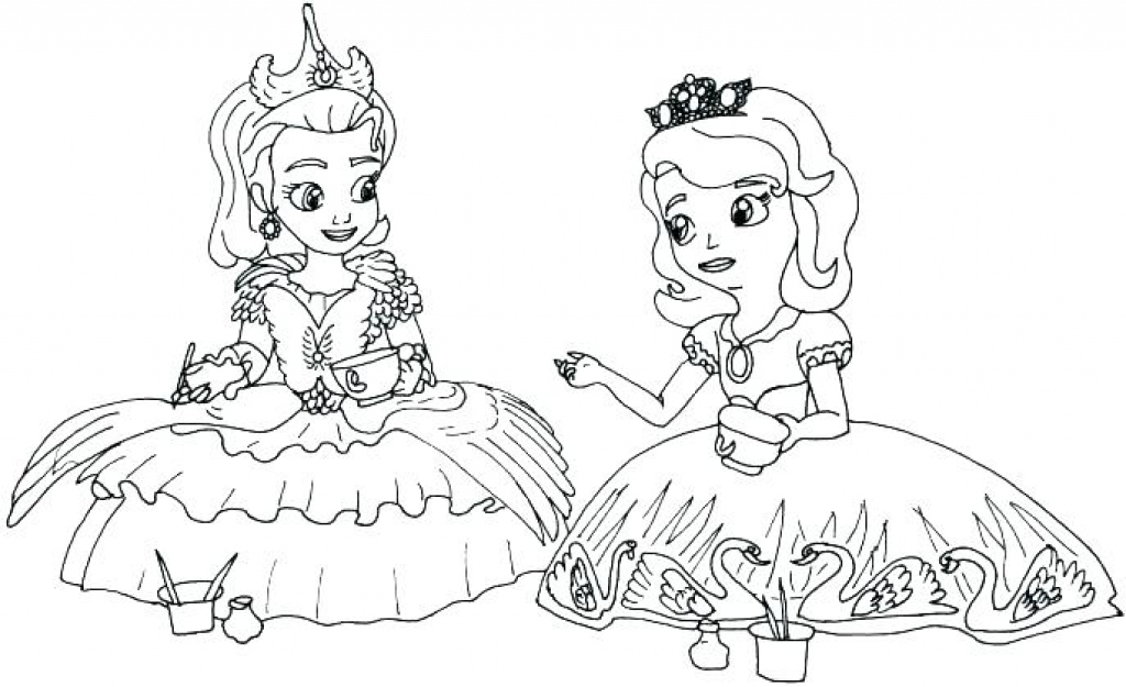 760 Coloring Pages Sofia The First , Free HD Download