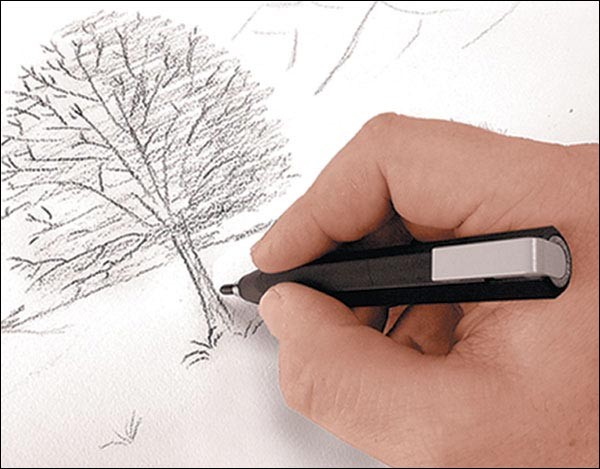 600x469 Shorty Drawing Clutch Pencil - Soft Drawing