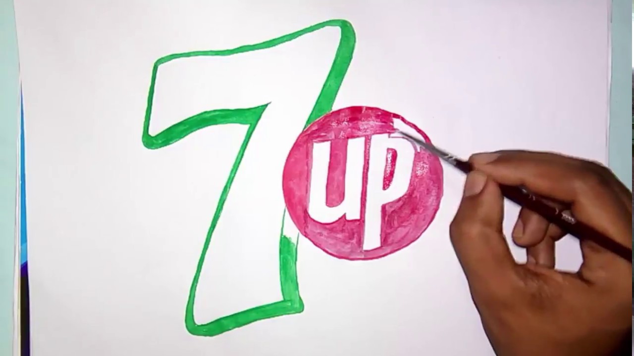 1280x720 how to draw the soft drink logo - Soft Drink Drawing