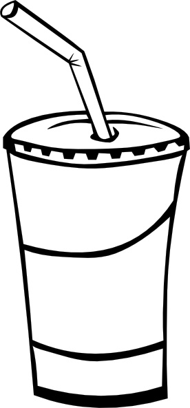 276x593 soft drink in a cup - Soft Drink Drawing