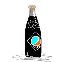 300x250 Bottle Of Bepis - Soft Drink Drawing