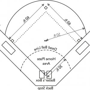 Softball Diamond Drawing At Paintingvalley.com 