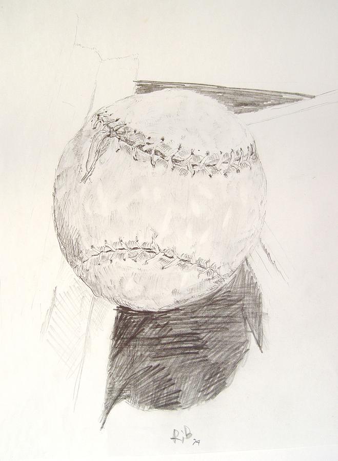659x900 softball drawing - Softball Drawing