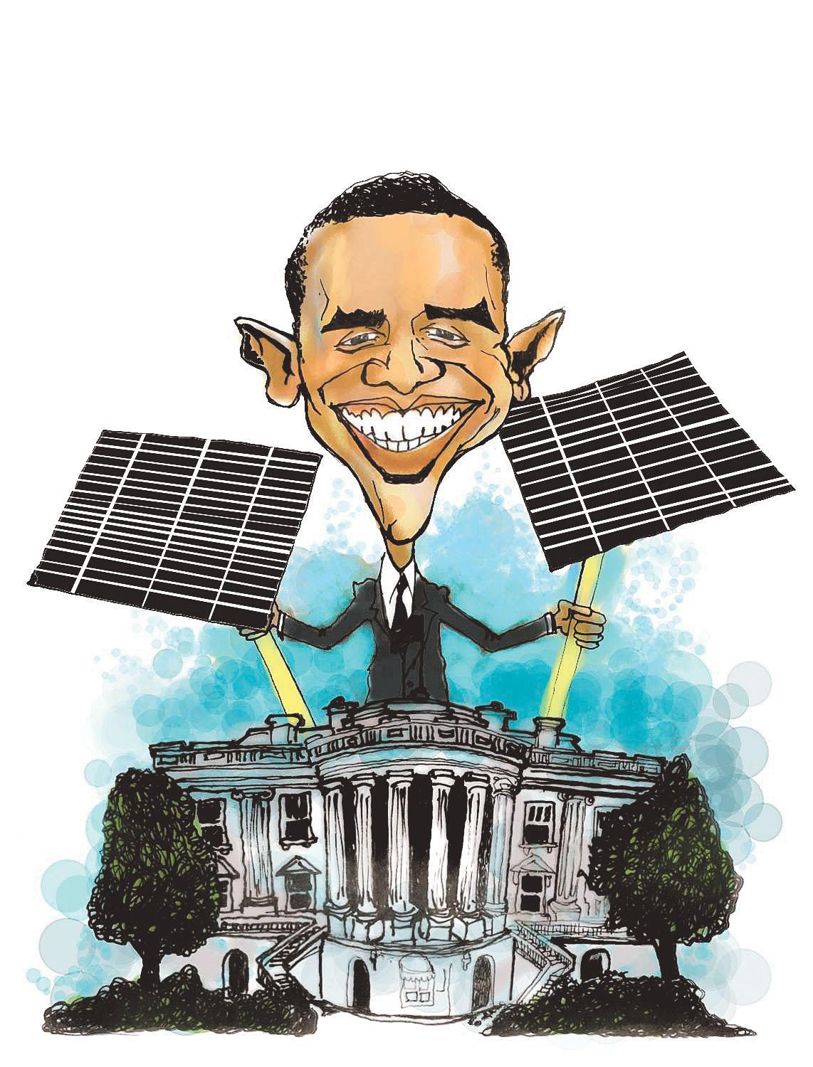 1142x1500 clean tech industry drawing up wish list for obama administration - Solar Energy Drawing