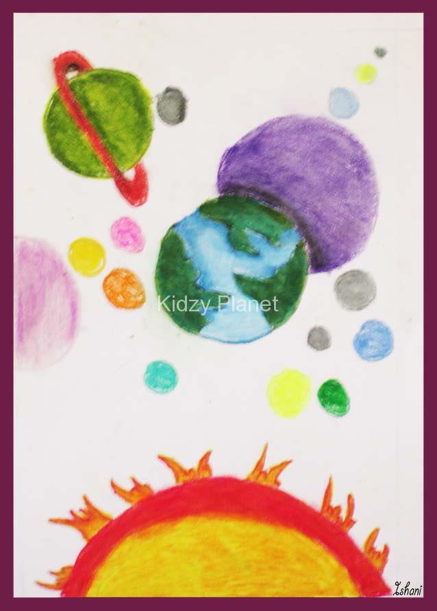 638x891 Solar System Drawing For Kids - Solar System Drawing For Kids