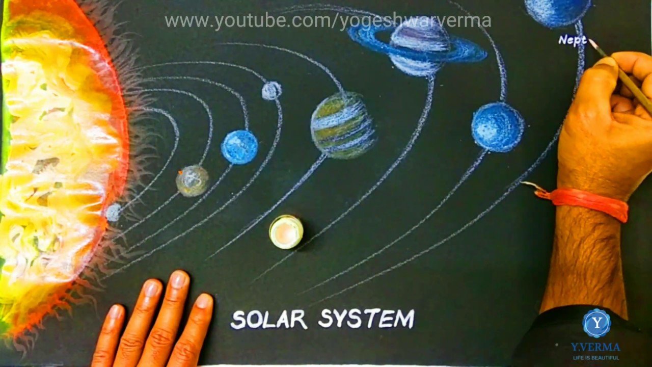 Solar System Drawing Project at