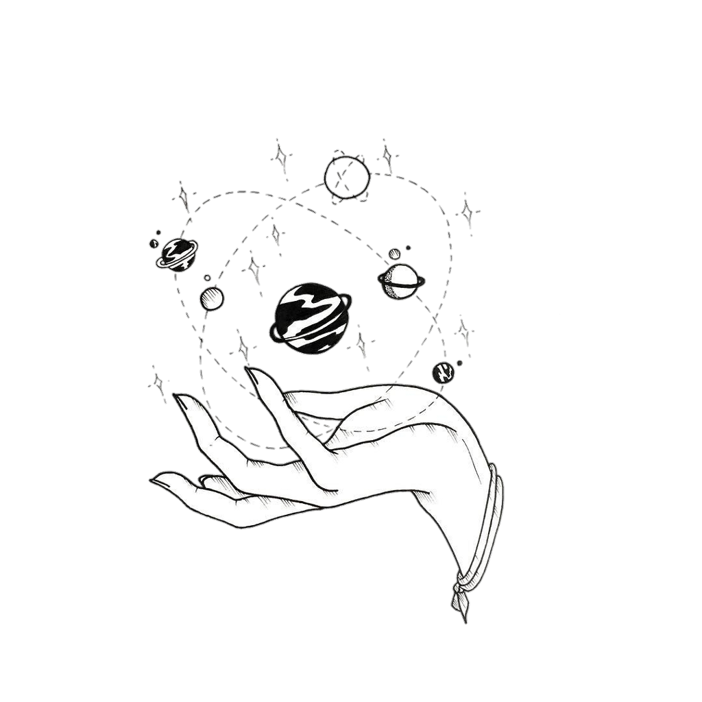 1024x1024 Collection Of Free Planets Transparent Uranus Download On Ui Ex - Solar System Drawing Tumblr